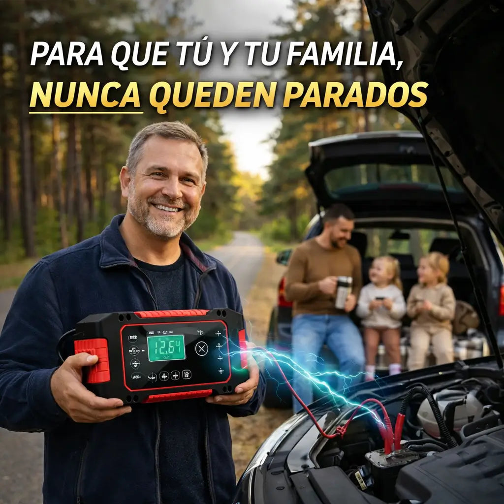 CARGADOR Y REPARADOR DE BATERÍAS