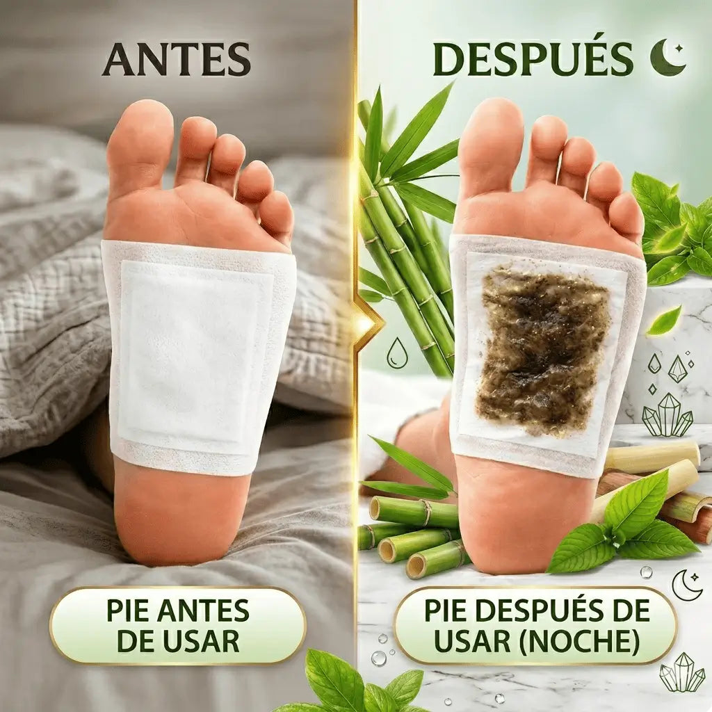 Parches Kinoki Para Pie (Caja 10 unidades)