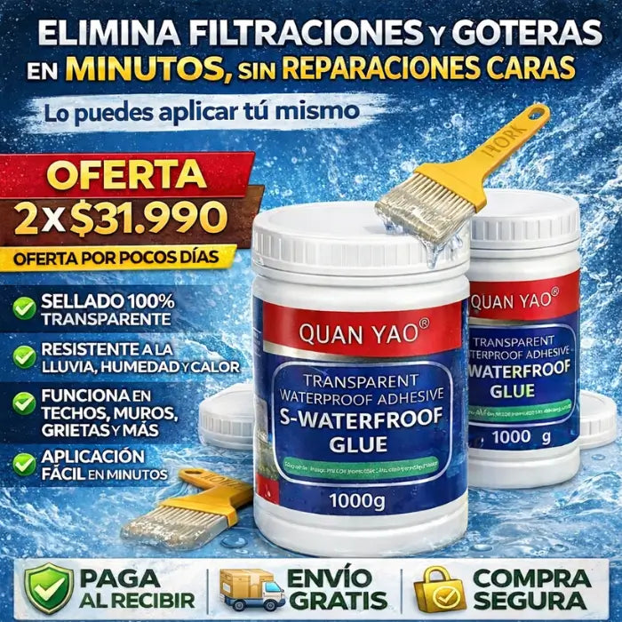 2 Sellador Impermeable            ⭐️(1Kg cada uno)⭐️