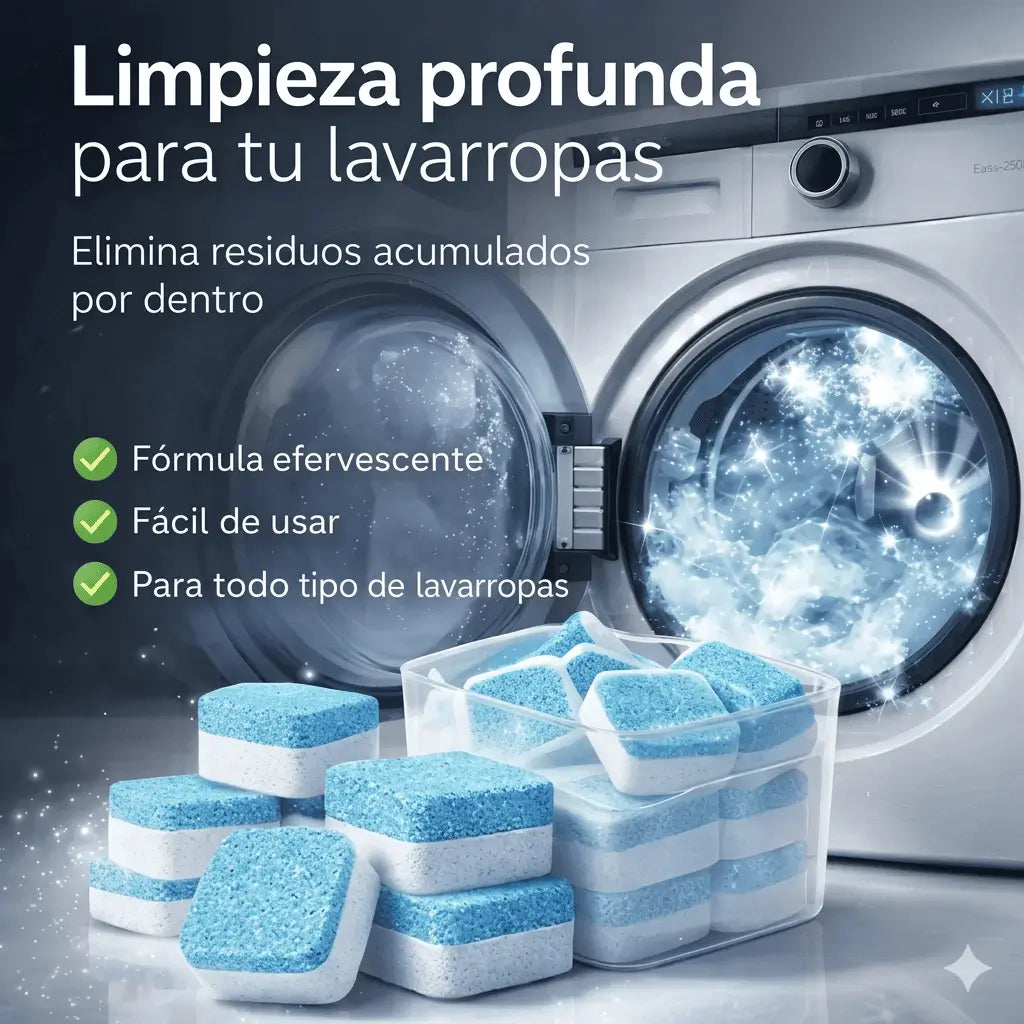 Pastillas Limpiadoras Para Lavadoras