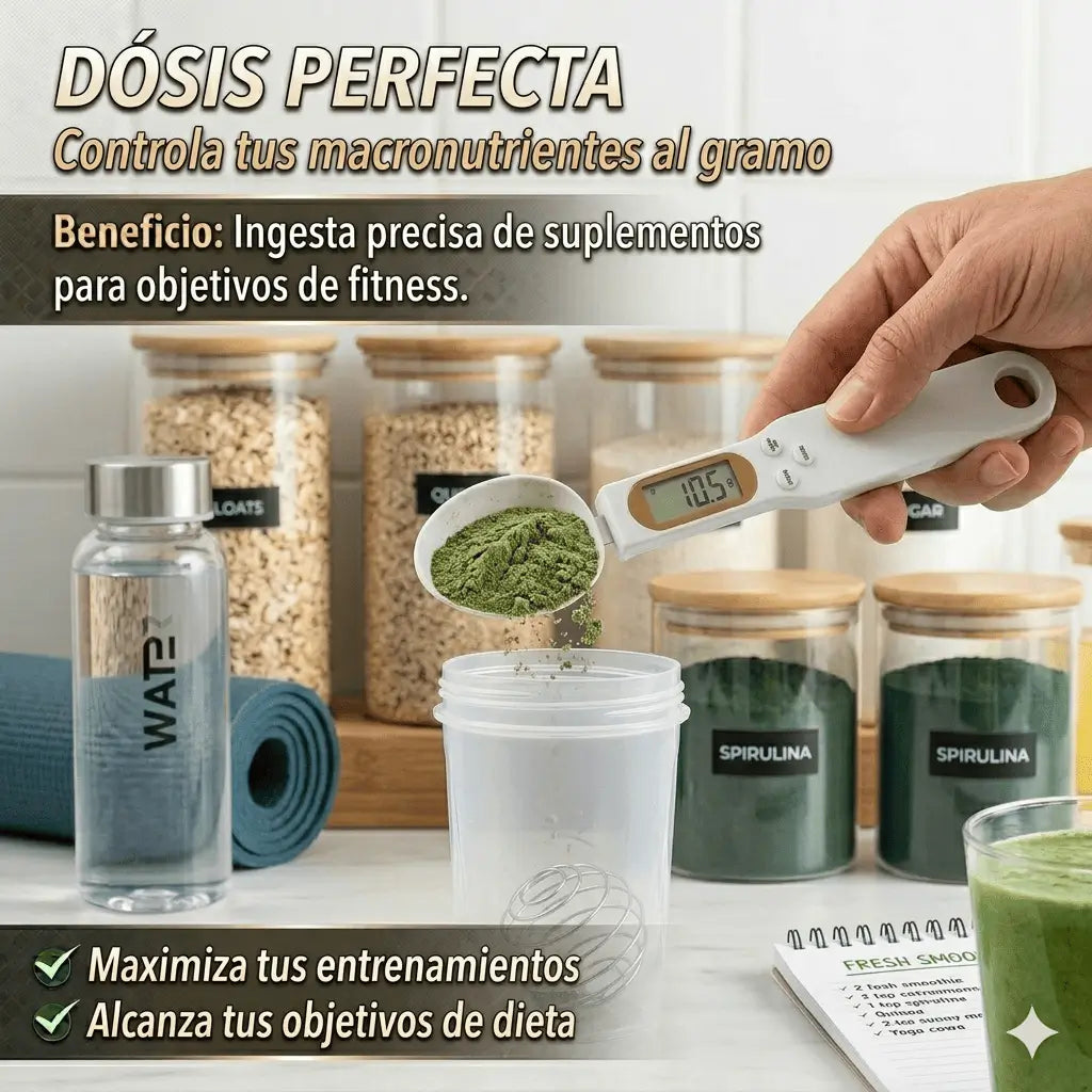 CUCHARA BÁSCULA DIGITAL ⭐️Más vendido⭐️