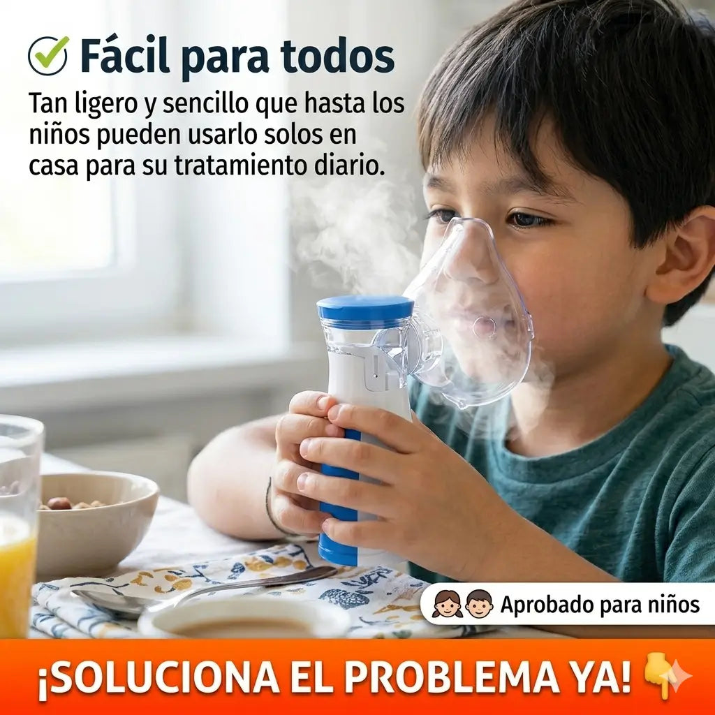 NEBULIZADOR PORTÁTIL [Indispensable en tu hogar]