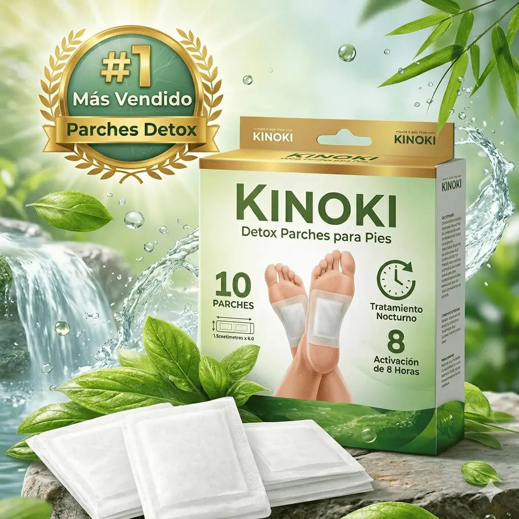 Parches Kinoki Para Pie (Caja 10 unidades)