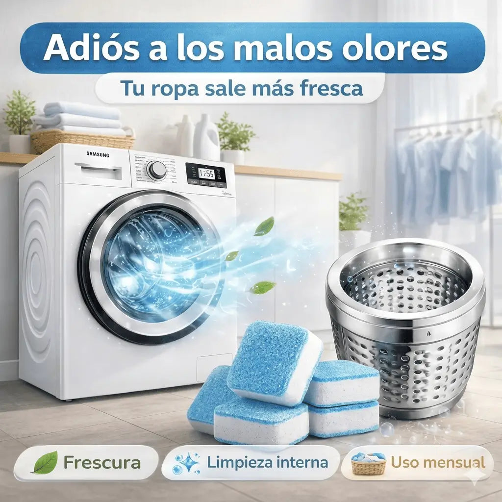 Pastillas Limpiadoras Para Lavadoras