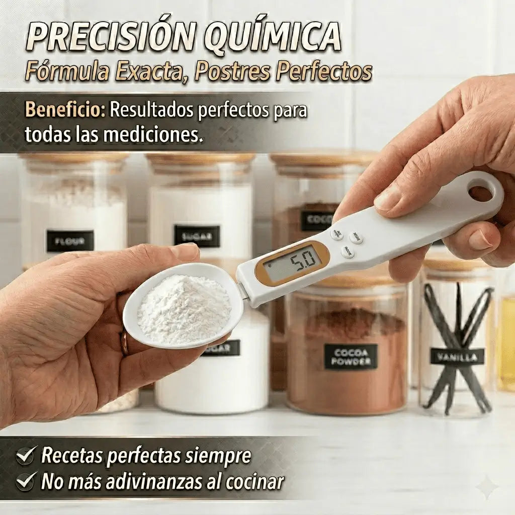 CUCHARA BÁSCULA DIGITAL ⭐️Más vendido⭐️