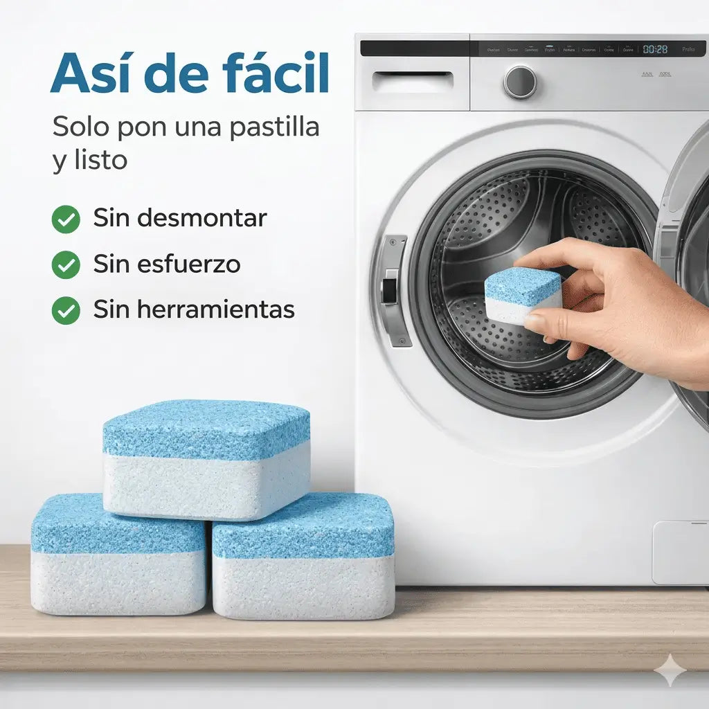 Pastillas Limpiadoras Para Lavadoras