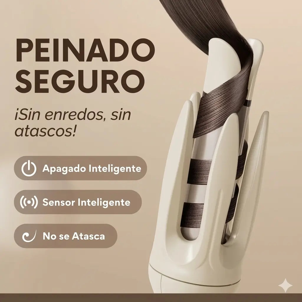 RIZADOR PELO AUTOMÁTICO ⭐️TENDENCIA⭐️